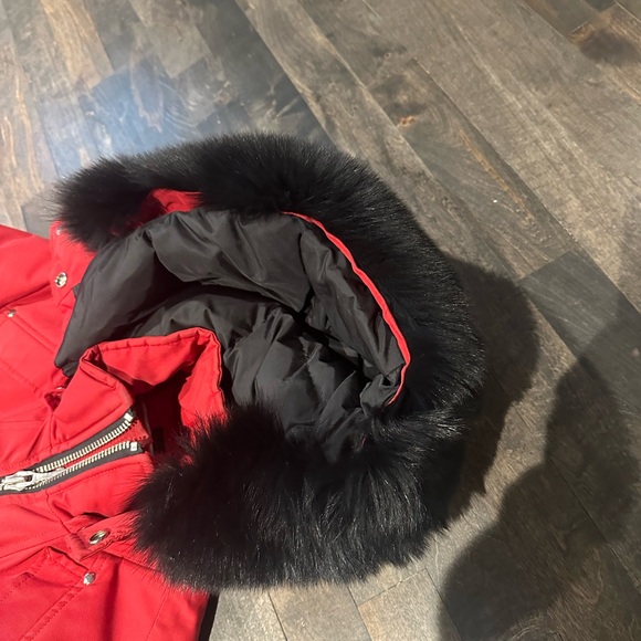 Moose knuckles red ballistic bomber jacket - Picture 3 of 5